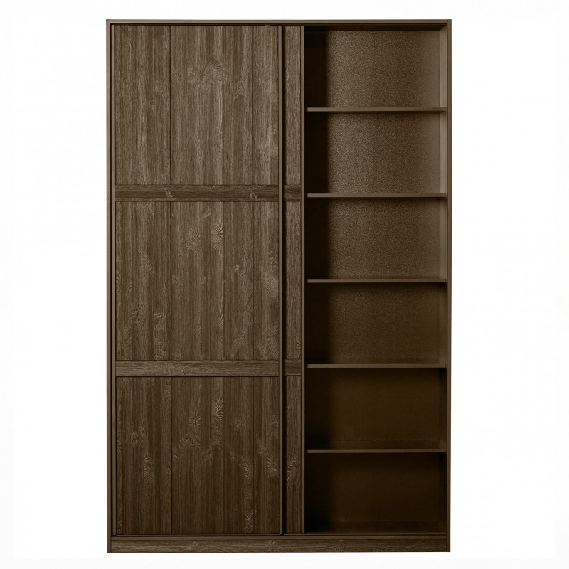 KAO DEEP BRUSHED PINE CABINET BROWN SLIDING DOOR 215 - CABINETS, SHELVES KAO DEEP BRUSHED PINE CABINET BROWN SLIDING DOOR 215 - CABINETS, SHELVES